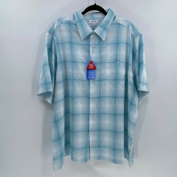 Tec Button Front Shirt Short Sleeve 